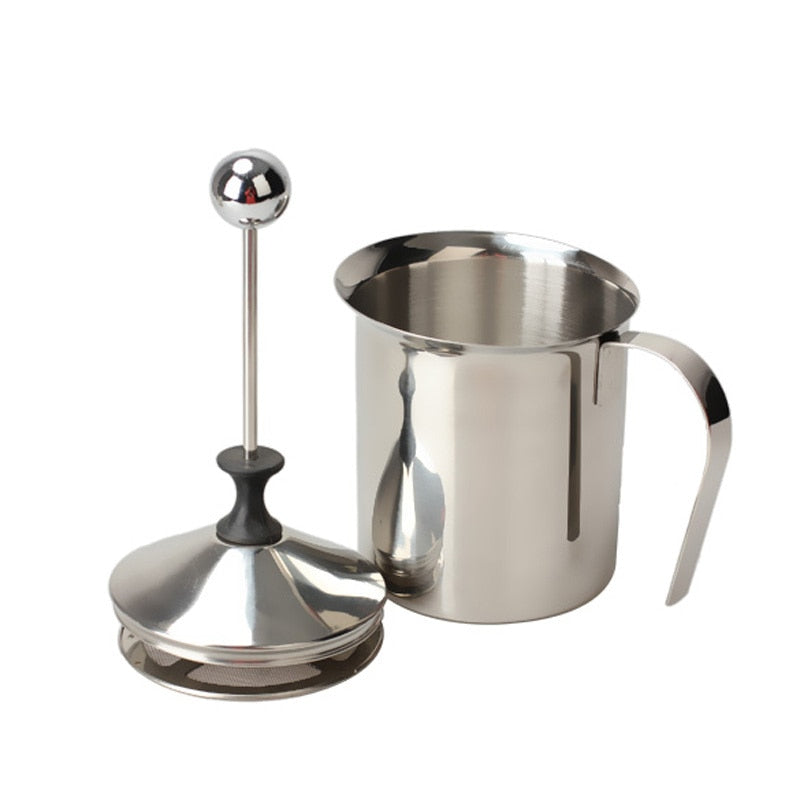 Safring Milk Frother for Coffee - Handheld Stainless Steel